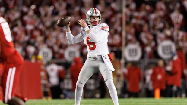 Kyle McCord Wisconsin Badgers Ohio State Buckeyes